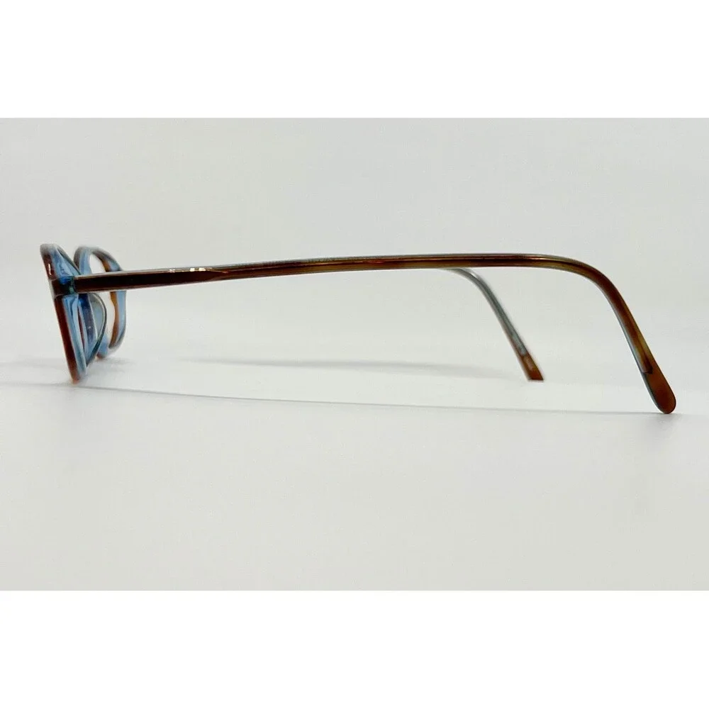 Richard Taylor Designs Eyeglasses Womens Tortoise Blue Lynn 48-19-135 Small